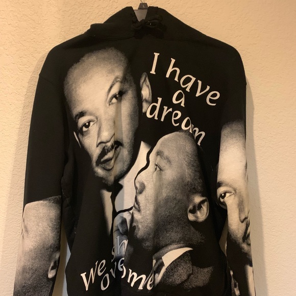 Supreme MLK Hoodie SS18 Size XL Black